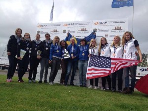 Epic Racing earned bronze medlas at the Women's Match Race World Championship in Cork, Ireland in June.